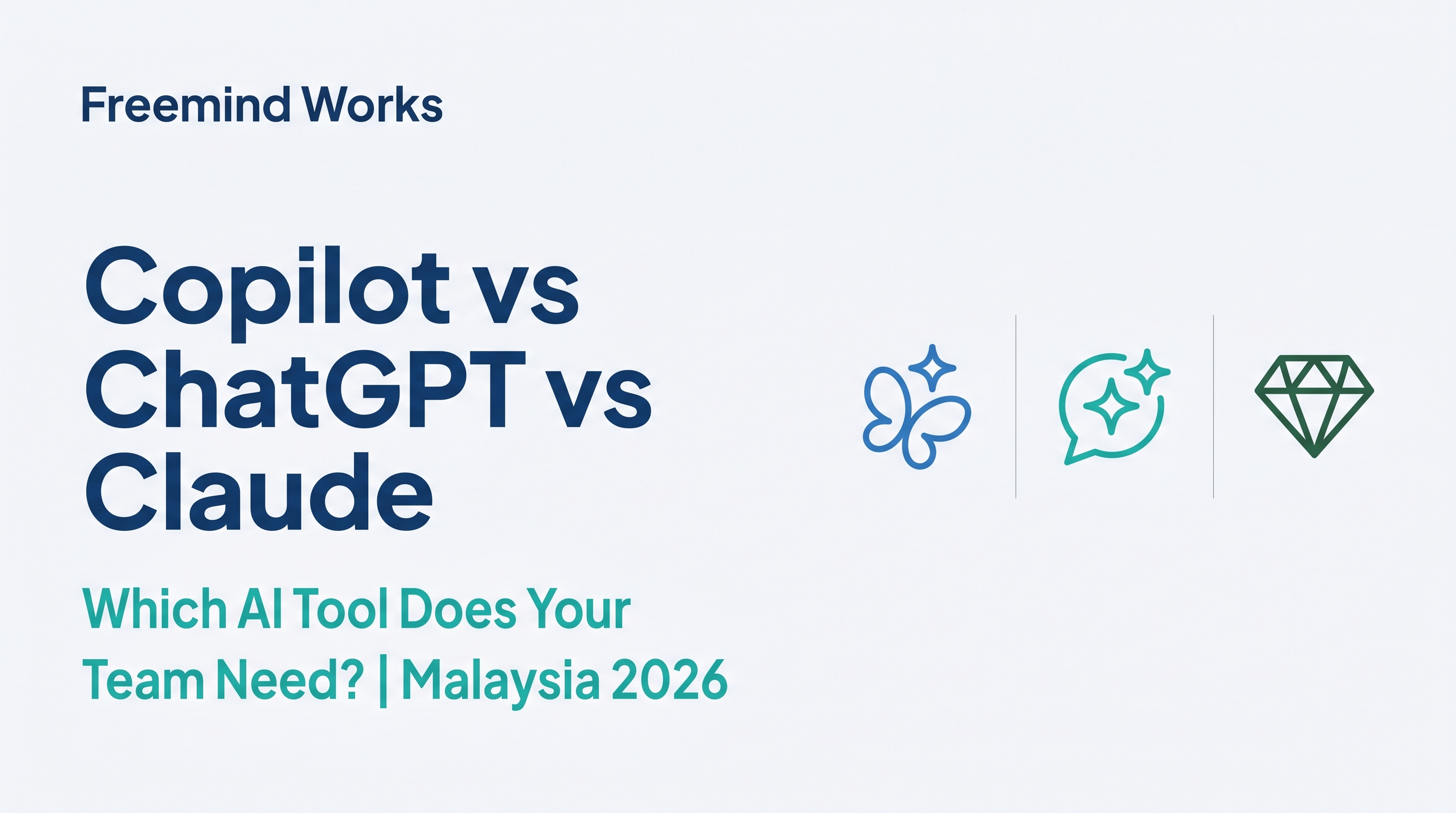 Copilot vs ChatGPT vs Claude — Which AI Tool Does Your Team Need? Malaysia 2026